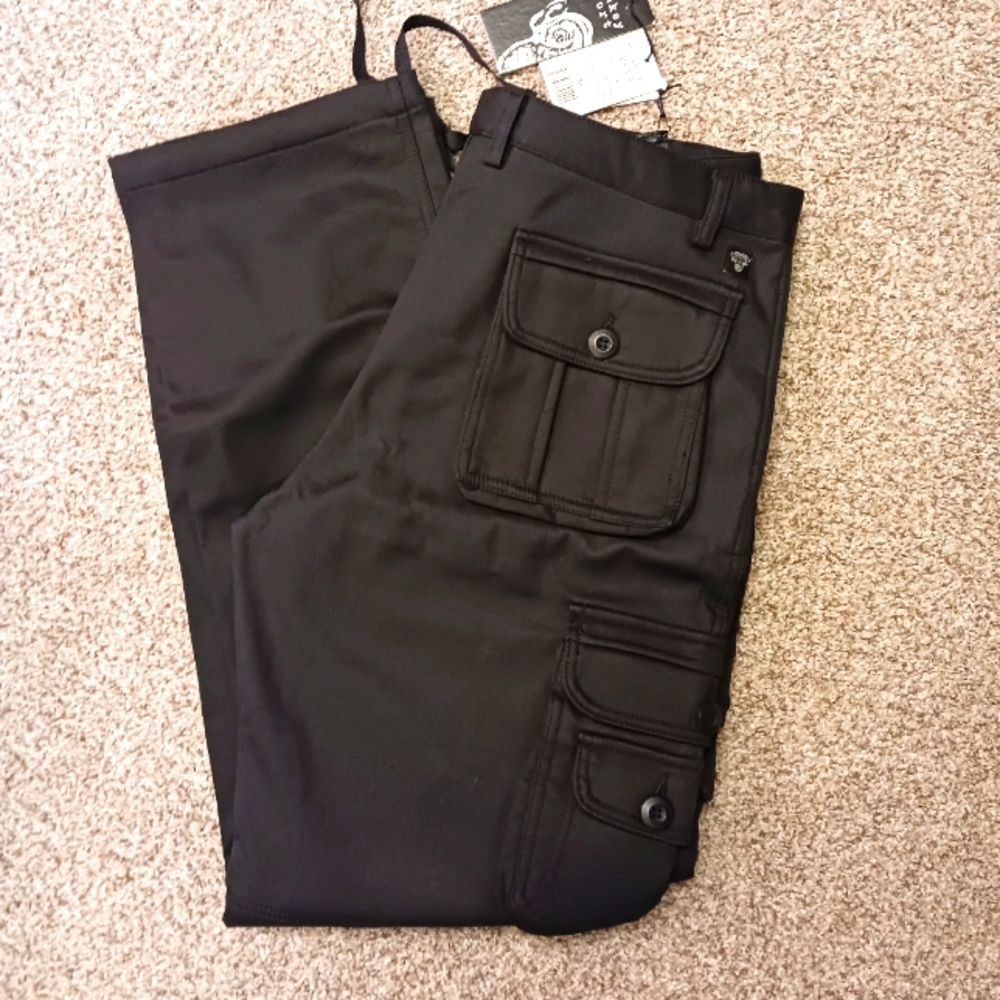 Men's fleece lined pants